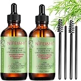 mirellenstüberl 【Multipurpose Rosemary Oil】Rosmarin ätherische Öle hat auch eine gute Wirkung auf Wimpern und Augenbrauen. Nach der Verwendung für ein paar Wochen werden Ihre Wimpern und Augenbrauen stärker und dicker werden. Mehrzweck-Öl kann auch für Aromatherapie und Massage verwendet werden.
