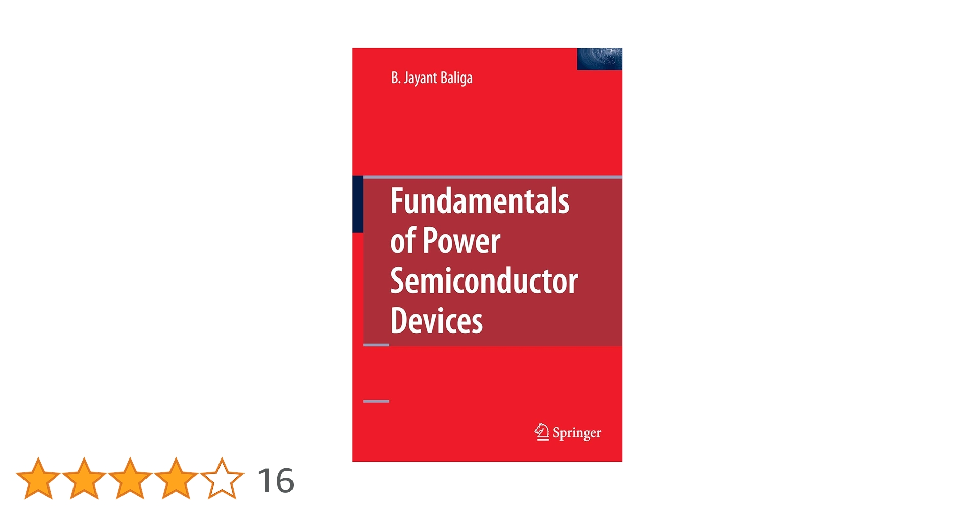 洋書 Fundamentals of Power Semiconductor Devi Buy FUNDAMENTALS OF POWER SEMICONDUCTOR DEVICES 2ED (HB 2019