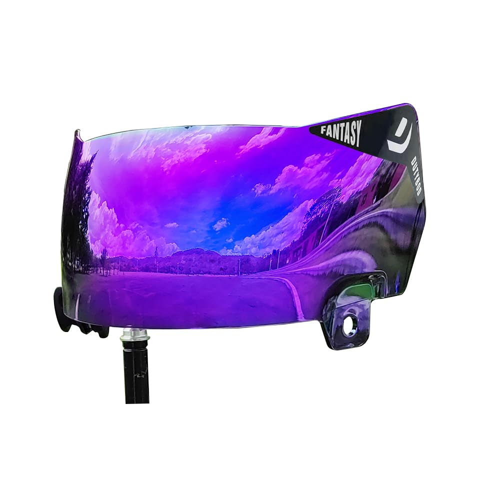 Football Visor, Helmet Eye Shield Compatible with Riddell Axiom &amp; Speed‑Flex, Fits Adult and Youth Football Helmets