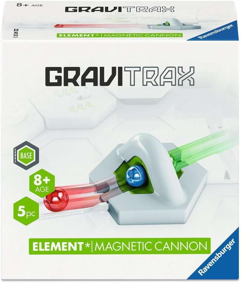 GraviTrax: Magnetic Cannon Accessory | Marble Run & STEM Toy for Boys & Girls Ages 8 & Up | Accessory for 2019 Toy of The Year Finalist