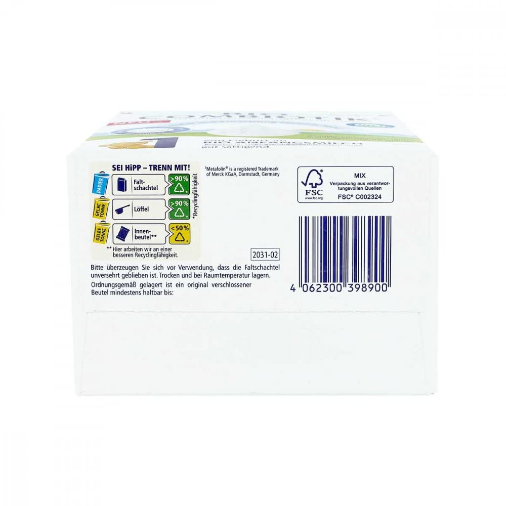 Hipp Bio Combiotik 1 inizio - dalla nascita, 600g