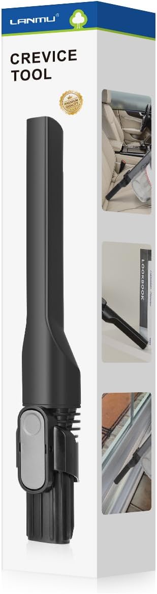 LANMUCrevice Tool Compatible with Shark IX141 IZ363HT IZ362H Cordless Pet Stick Vacuum, Vacuum Attachments Only for D-Shape Vacuum Cleaner