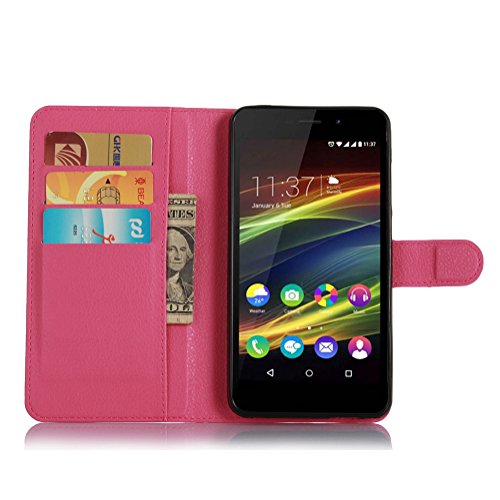 NEKOYA Coque WIKO Slide 2,Etui WIKO Slide 2, Anti-Rayures Coque TPU Pochette Portefeuille Fentes...