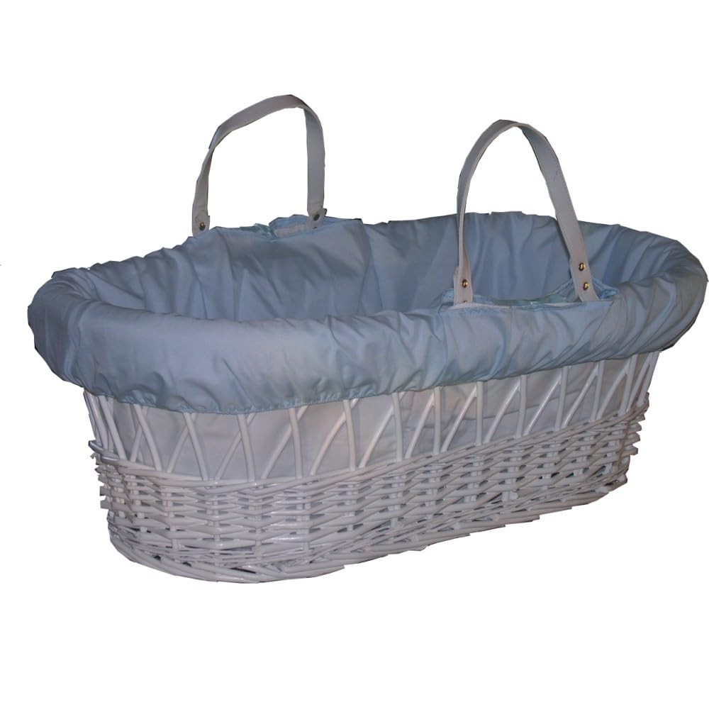 Jillyraff Plain Blue Replacement Moses Basket Body Dressing