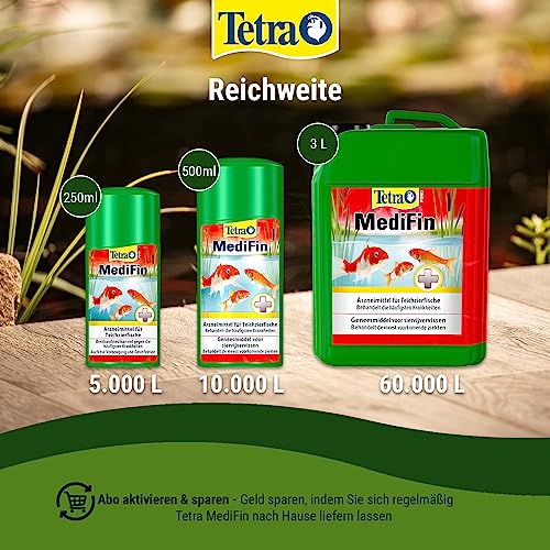 Tetra Pond MediFin - Medikament für Teichfische gegen die häufigsten Krankheiten, auch zur Vorbeugung und Desinfektion, 500 ml Flasche – Bild 5