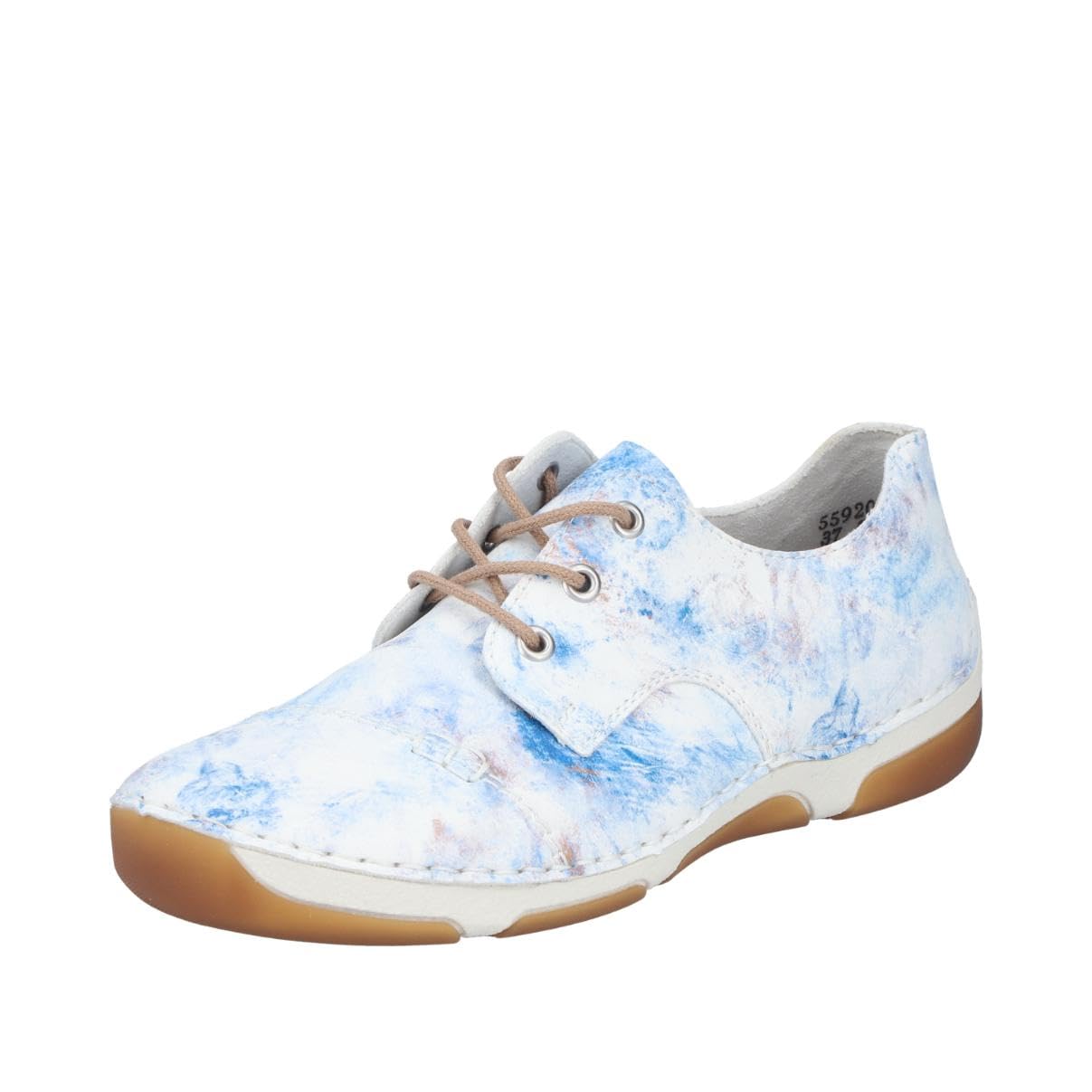 Rieker Women's 55920 Lace-Up Shoes, Multicoloured, 38 EU