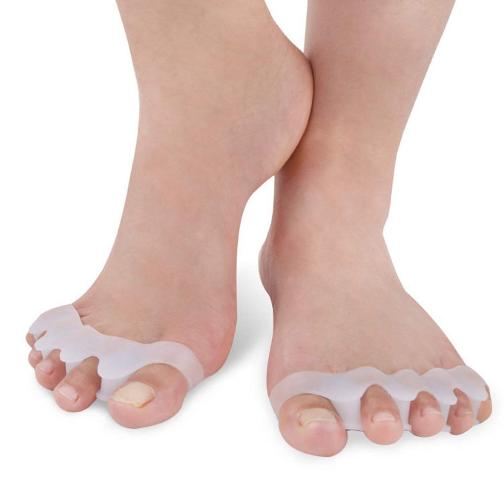 Buy Gel toe separator for dancers, yogis and athletes, toe aligner, of