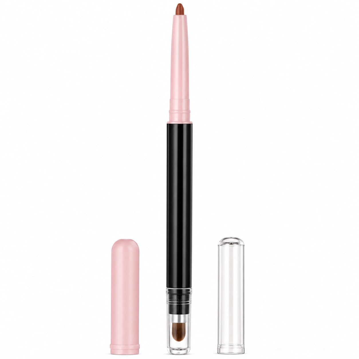 Waterproof Lip Liner Pencil with Lip Brush | Long Wear Matte Lip Pencil | Smooth Glide Lip Contour Pen | Makeup Lip Definer for Women-image-25