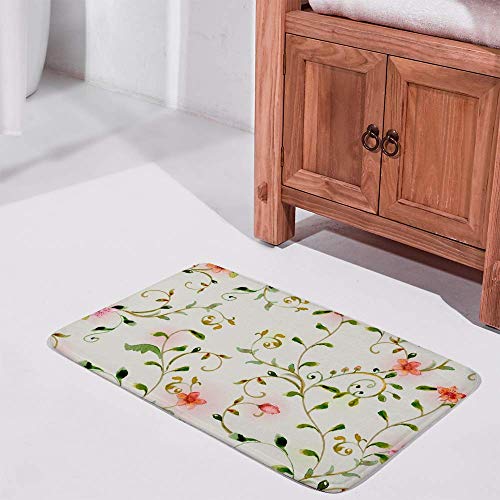 Tapis de salle de bain absorbant et antidérapant lavable en machine - 3