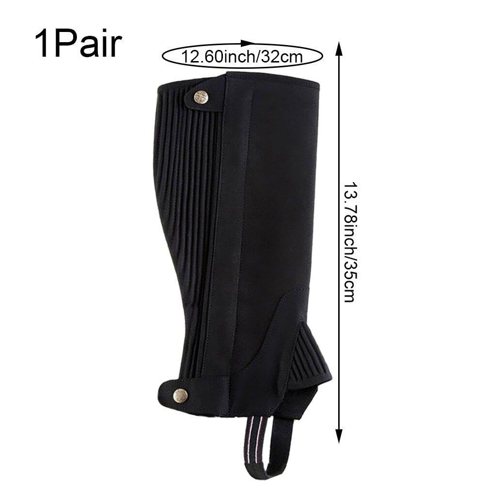 Ghette per Equitazione per Bambini - Protezione Gambe Comoda Resistente Ragazzi Ragazze