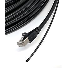 Ultra Spec Cables 100ft Aerial Cat6 Outdoor Waterproof Ethernet Cable Direct Burial Pure Copper & Shielded Connectors Installed