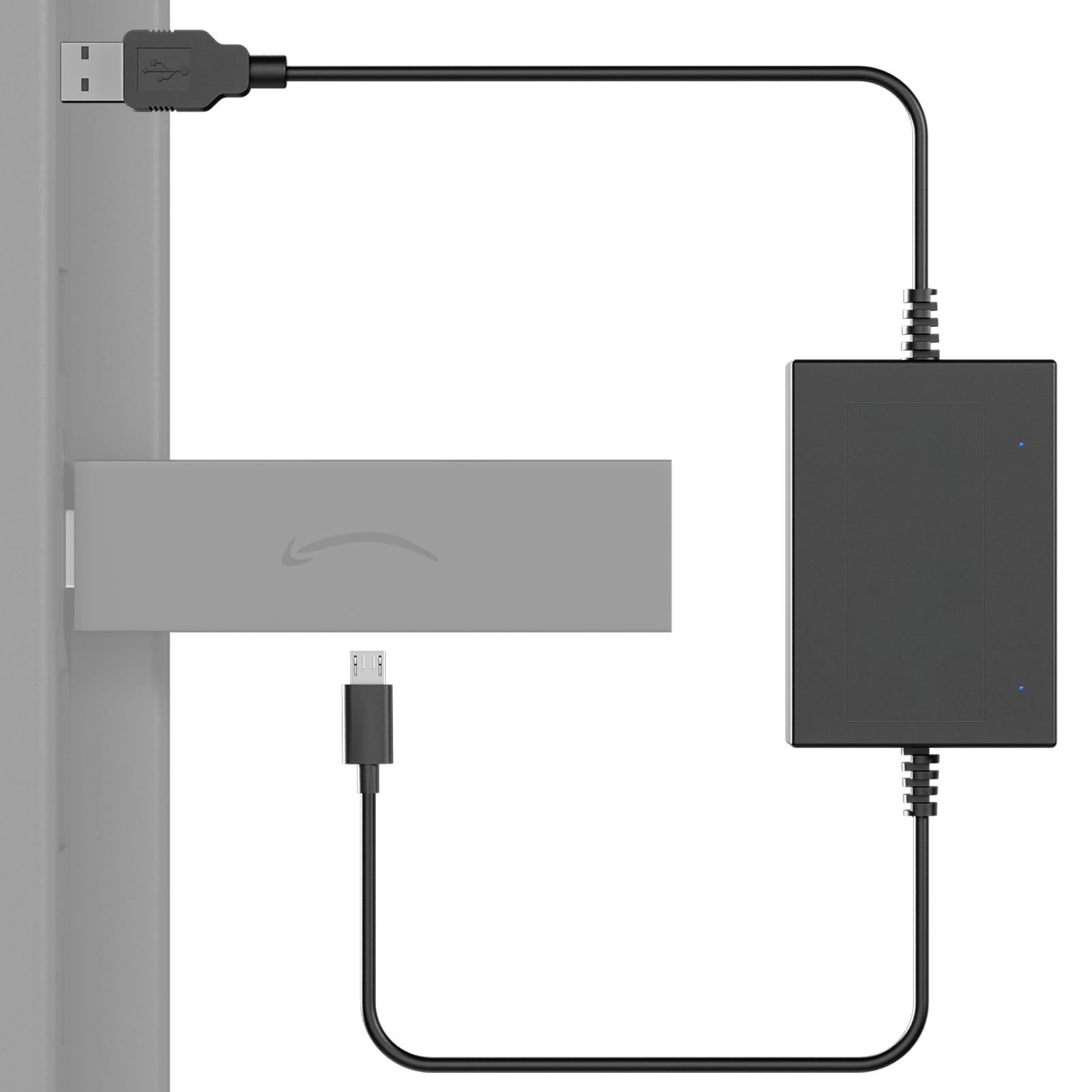 Amazon.co.jp: F1TP USB給電ケーブル アダプター Fire Stick対応