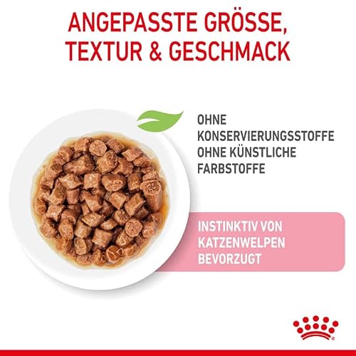 Royal Canin Kitten Sterilised Gravy | 12 X 85 G | Cibo Umido Per Gattini Sterilizzati In Crescita | Dai 6 Ai 12 Mesi | Consistenza Morbida Per I Denti Da Latte - 8