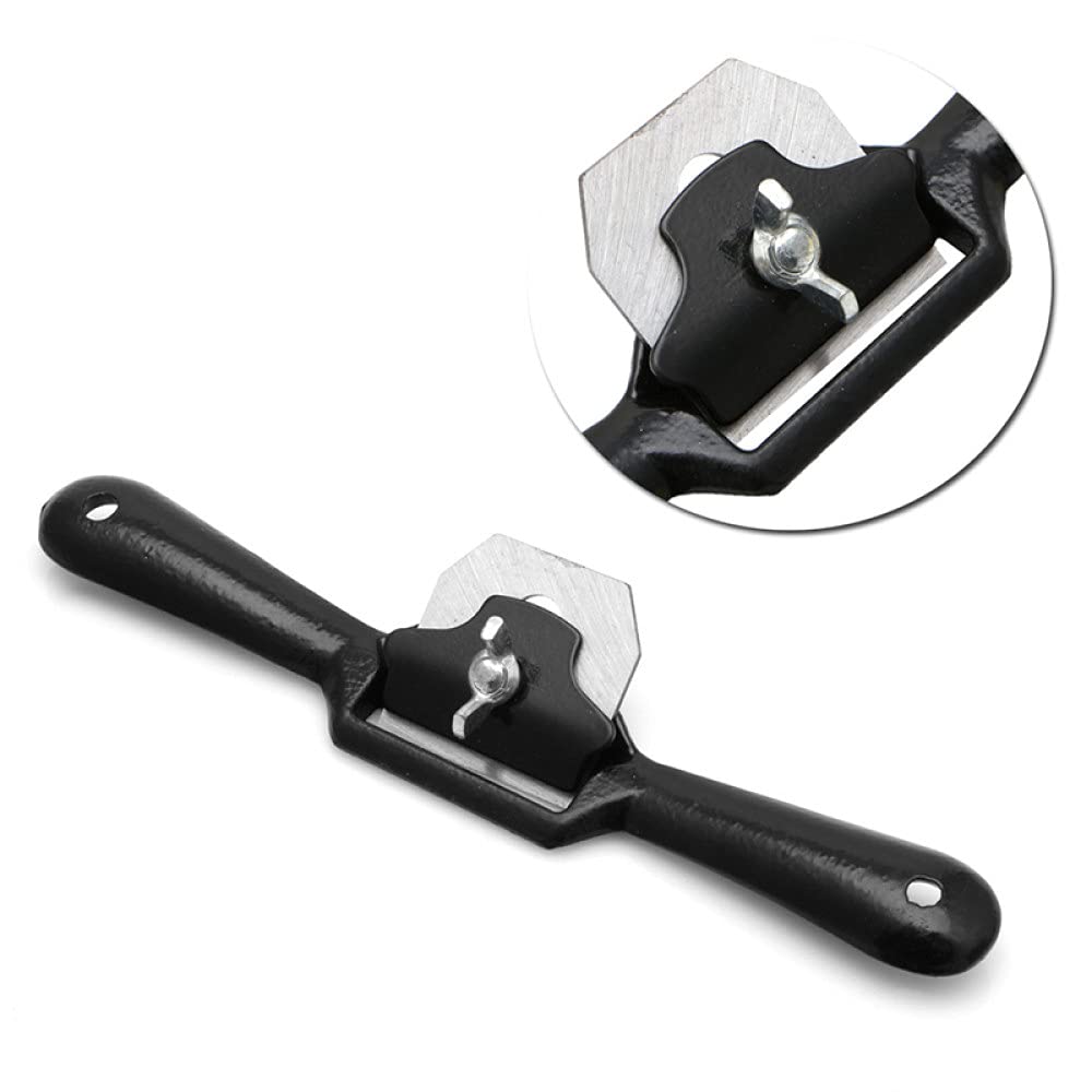 mini strug, 210mm Dwuręczny płaski strugarka do obróbki drewna Ostrze 45mm