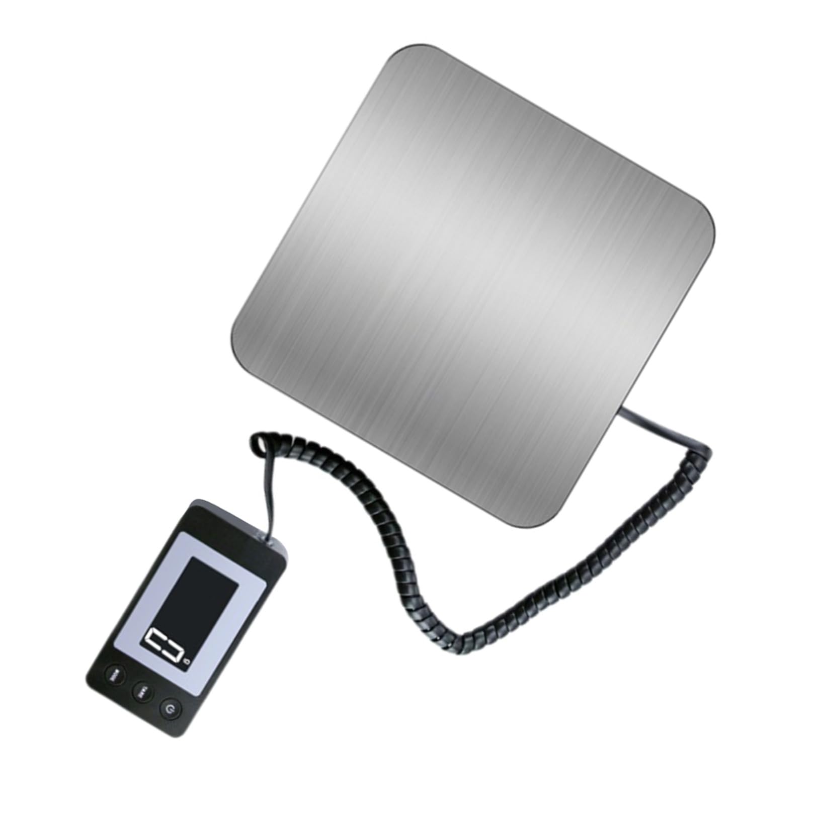 Toddmomy Tragbare Edelstahl mit 50kg Elektronische Kapazität Paketwaage Kunststoff Lcd Anzeige Dual Stromversorgung und Lager und Heimarbeitsplätze