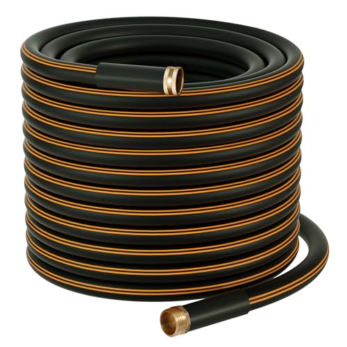 Atlantic Heavy Duty Garden Hose 200 ft x 5/8 Inch Black...
