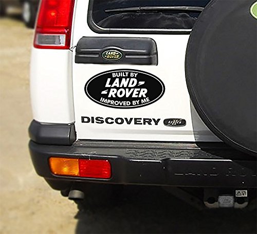 Land Rover 4 x 4 adesivo Built By Land Rover