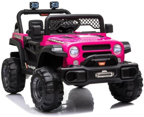 BBH-016 Dual Drive 12V 4.5A.h with 2.4G Remote Control off-road Vehicle Rose Red