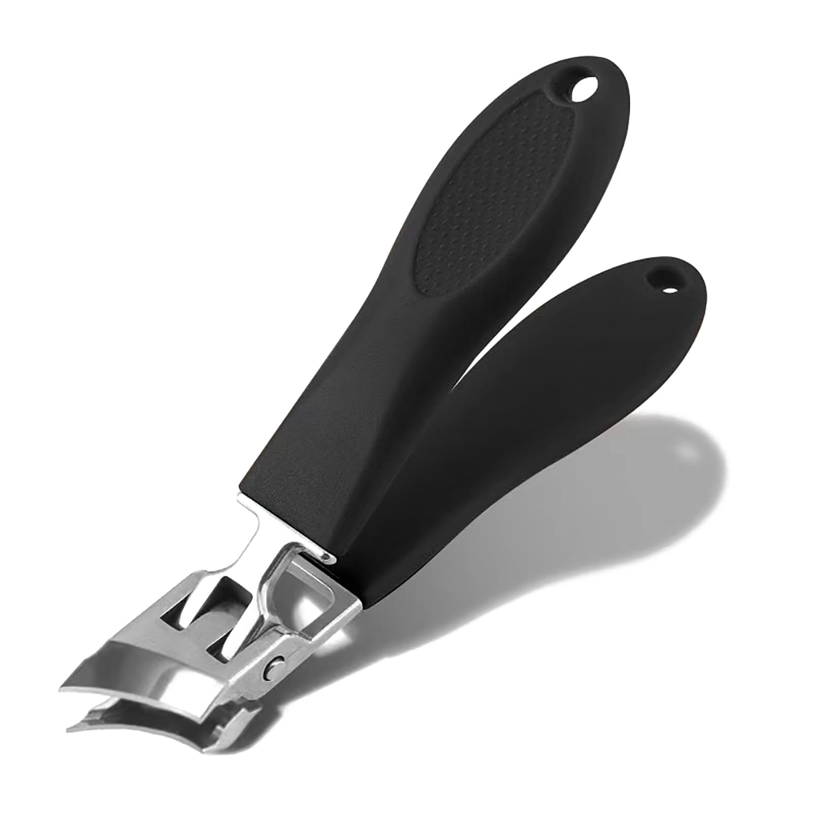 Anti-Splash Nail Clippers Large Thick Hard Special Nail Clippers Diagonal Pliers Nail Scissors Household Manicure Tools Black