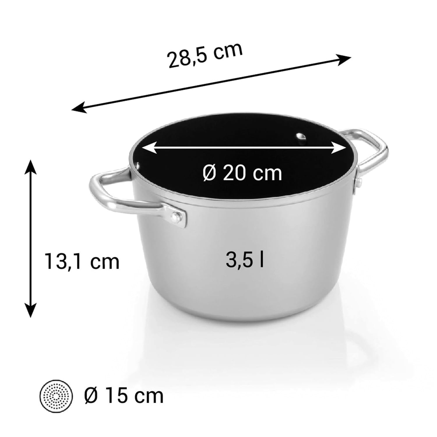 Tescoma 606964 Pentola ø20 cm GrandCHEF+