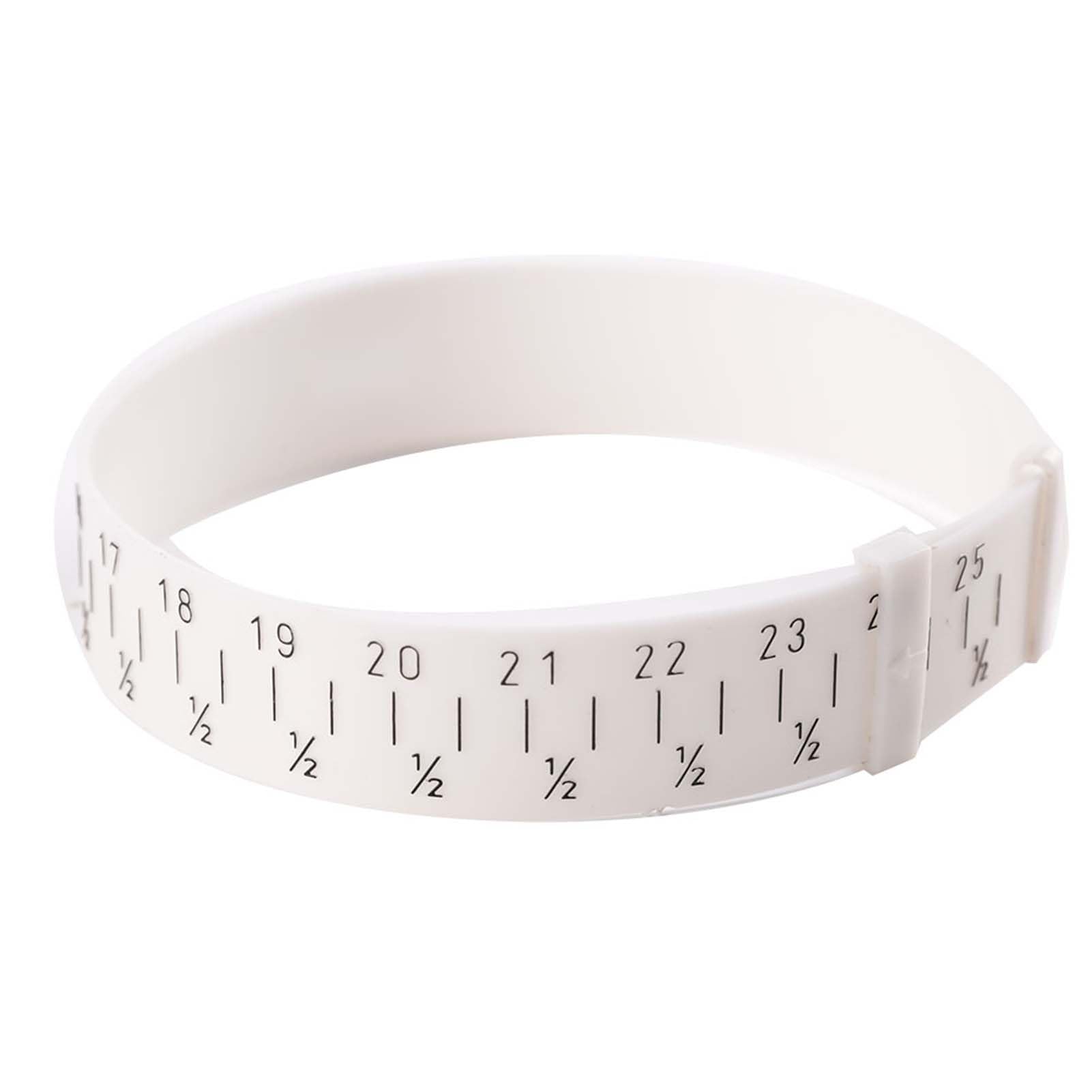 Plastic Bracelet Measuring Tool, Reusable Universal Bracelet Sizer Measuring Tool Bracelet Bangle Gauge Sizer Jewelry Measure Wrist Size Tool 15-25cm