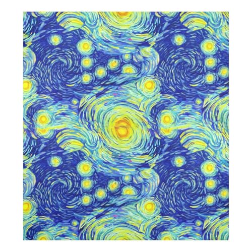 Swirling Night Sky Blue - Funda magnética para lavavajillas, imanes para lavavajillas, tamaño grande