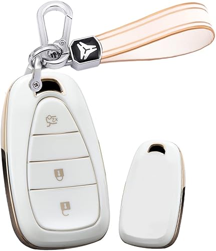 Miniatura 9 de HIBEYO Funda para llavero de 3 botones para Chevrolet Onix Equino, Orlando Cruze, Spark, Sonic, Camaro, Volt, Bolt, Trax, Malibu, Blazer, Traverse,