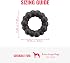 KONG Extreme Ring - Jouet annulaire en caoutchouc naturel durable pour des habitudes de mastication saines - Jouet à mâcher prend en charge la santé dentaire des chiens - Jouet pour chien prend en charge les instincts pendant le temps de jeu - pour les chiens XL