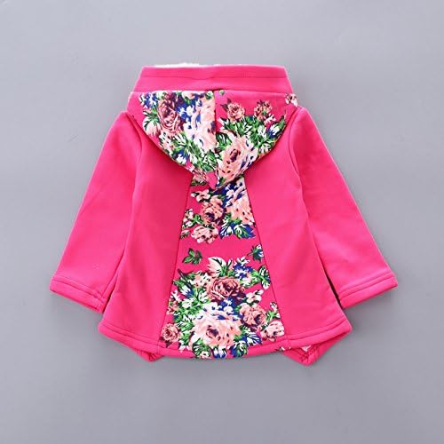 Yao Spring Autumn Winter Little Baby Girls Clothing Set Warm Velvet Hoodie and Pants - Image 4