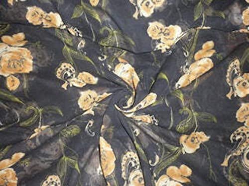 Voile imprimé en coton haut de gamme tissu fin et doux
