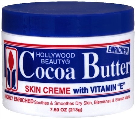 Hollywood Beauty Cocoa Butter Skin Creme, 7.5 Oz (Pack of 3)