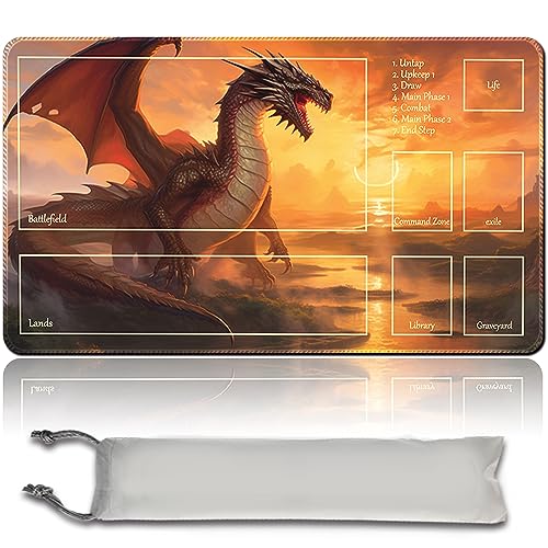 MPLR BOARD GAME Tapis De Jeu Premium 60x35cm TCG Compatible avec OCG CCG RPG MTG Tapis De Jeu, Tapis De Souris Tapis De Table (Tapis De Jeu Nicol-Bolas...