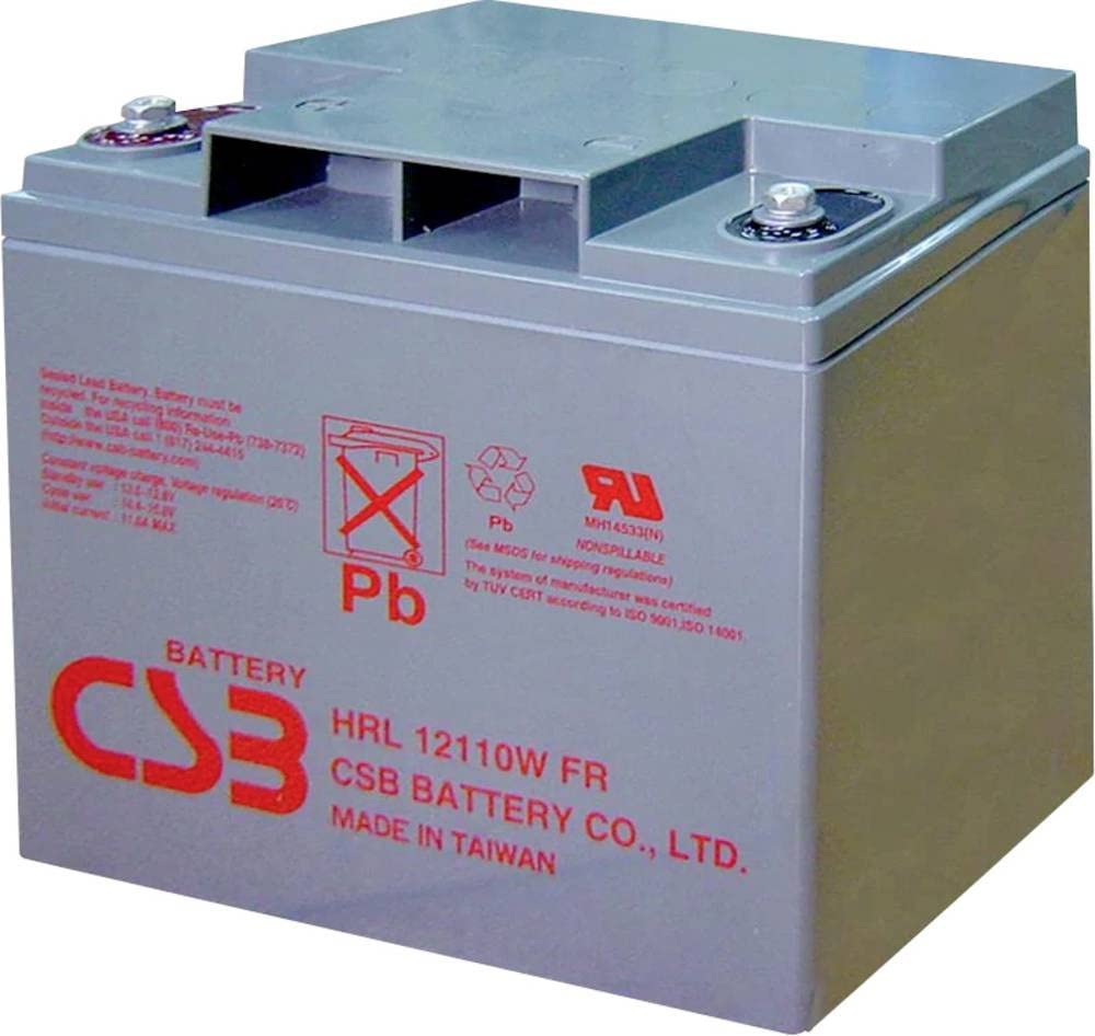 CSB Battery HRL 12110W Lead Acid Battery 12 V 28 Ah AGM