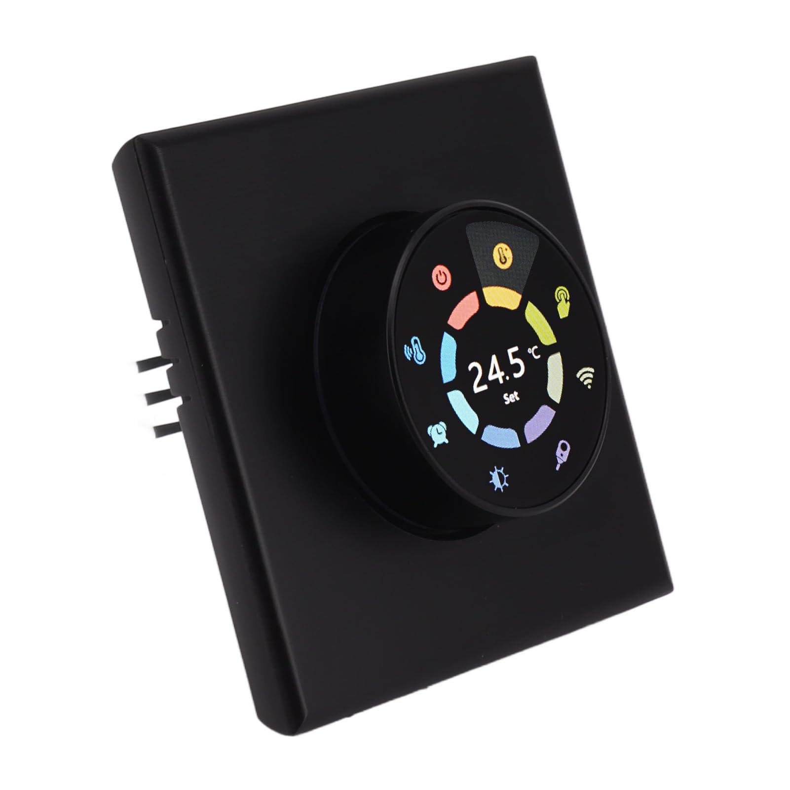 Termostato de Calefacción por Suelo Radiante para el Hogar Termostato WiFi Inteligente con PC ABS Carcasa Ignífuga CA 95 a 240 V Control de Aplicación Perilla de Sincronización 41 a 95 F