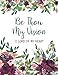 Be Thou My Vision: Floral Notebook Journal - 8.5 x 11 size, 110 pages, For Personal Notes, Prayer Journal, Sermon Notes, Bible Study Notes
