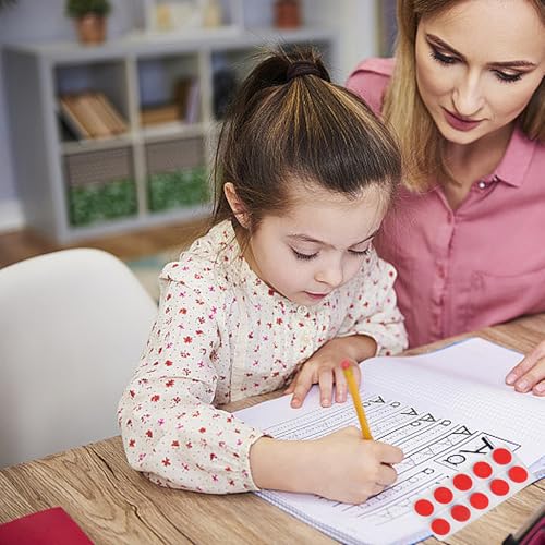 KINHARD Wendeplättchen Rot Blau, 50 Stück 25 mm Mathematik Wendeplättchen Zählchips, Rund Doppelseitig Plättchen Rot Blau Plastik, mit Zehner-Raster, für Lernen Zählen, Addition und Subtraktion