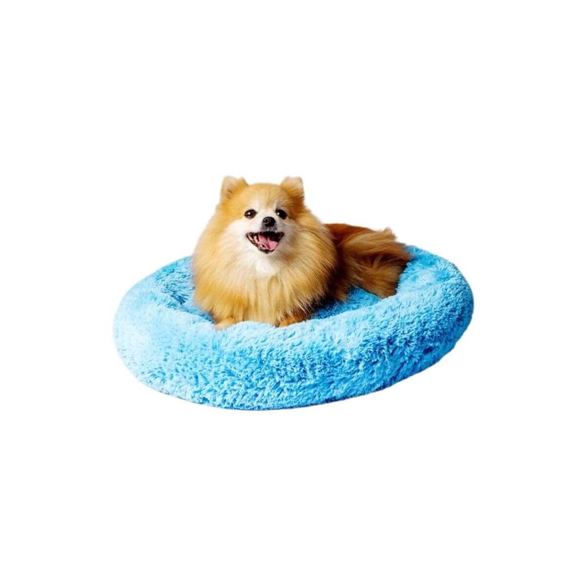 Panier pour animal domestique XL bleu GO GIFT avec rembourrage de 10 cm d'épaisseur