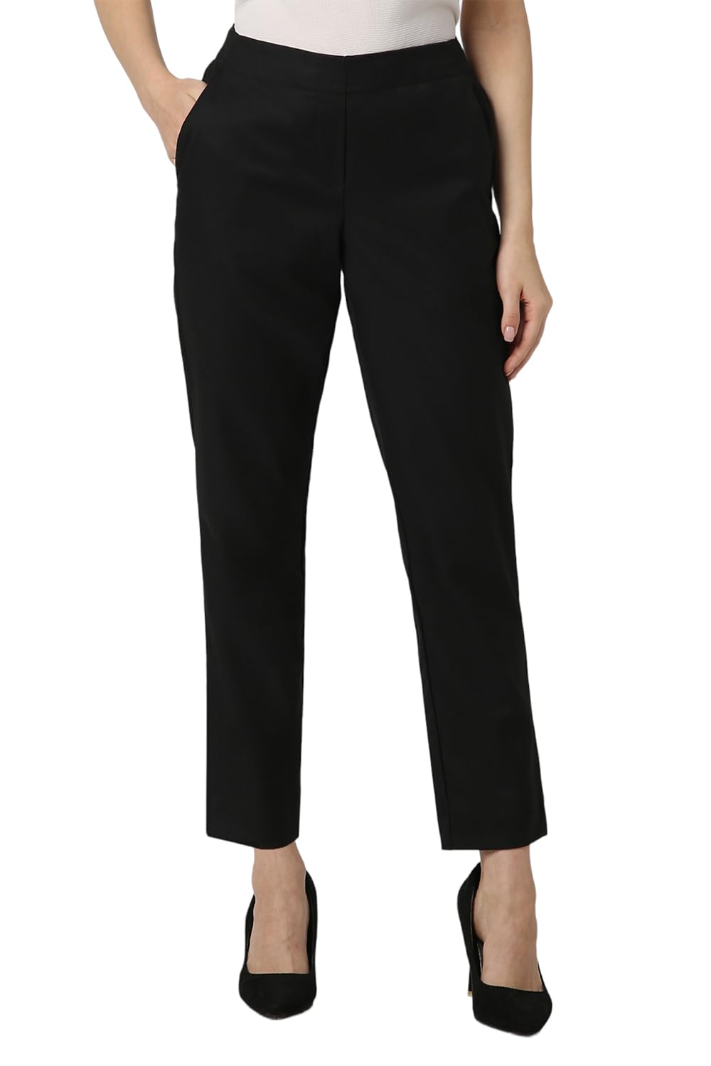 van heusen Women's Regular Fit High Rise Pants-picture-42
