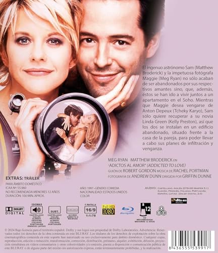 In Sachen Liebe (1997) Addicted to Love Blu Ray mit deutschem Ton - Mehr Infos/Bestellen