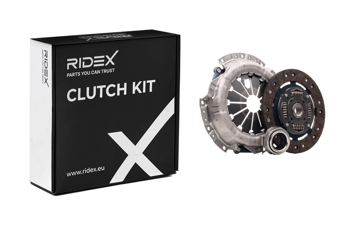 RIDEX 479C0833 Kit de embrague con cojinete de desembrague con plato de embrague Compatible con SUZUKI VITARA Cabrio ET, TA