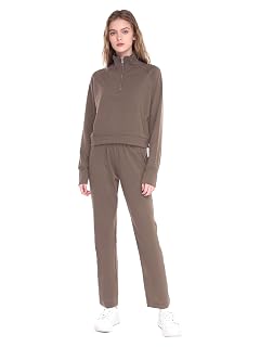 Womens Tracksuit Sets 2 Piece Sweatsuit Outfits Long Pants 2-piece Tracksuit Activewear for Sports