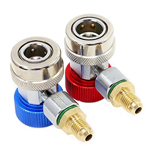 OCR High Low Adjustable AC R134A Quick Coupler Connector Adaptper Auto