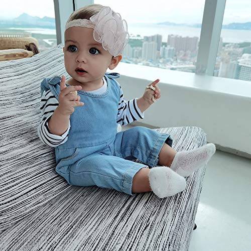 Image of Toddler Baby Girl Clothes Baby Christmas Outfit Long Sleeve Shirt Santa Pants Set Baby Girl Christmas Outfit