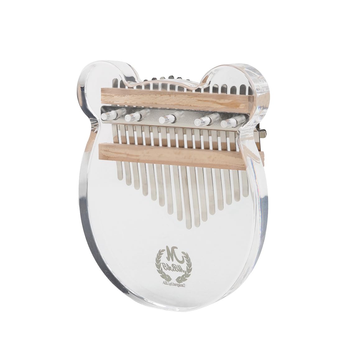 17-Note Kalimba, kristallklares Daumenklavier, Bär Kalimba, Kalimba, Anfänger Zupfinstrument, Finger Klavier, Kalimba