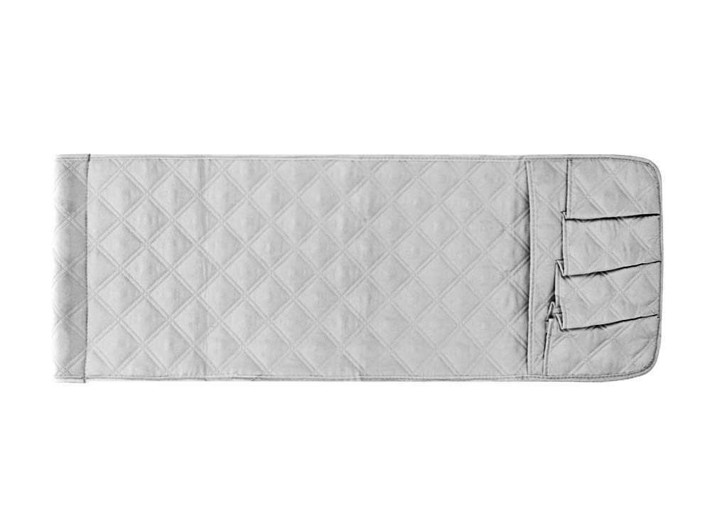 Grigio) Organizer antiscivolo per bracciolo del divano con 14 tasche, per cellulare, telecomando, riviste, occhiali, iPad | Leroy Merlin