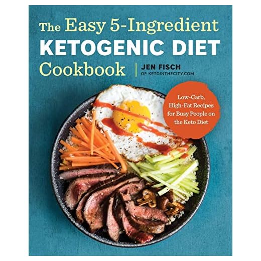 The Easy 5-Ingredient Ketogenic Diet Cookbook: Low-Carb, High-Fat Recipes for Busy People on The Keto Diet[Jen Fisch] - [Paperback]
