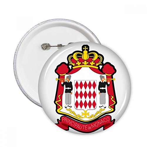 Monaco emblème broches pour personnaliser vos vêtements de fête
