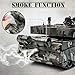 Supdex 1:18 RC Tank, 2.4Ghz Chinese 99 Main Remote Control Battle Tank, 15 Channel RC Vehicle Army Toy with Smoke, Light and Sound, Military Truck for Adults and Kids