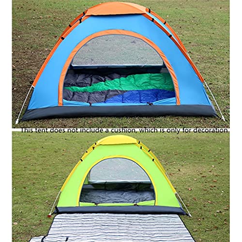 Carpa para camping 3-4 personas azul resistente al agua miniatura 6
