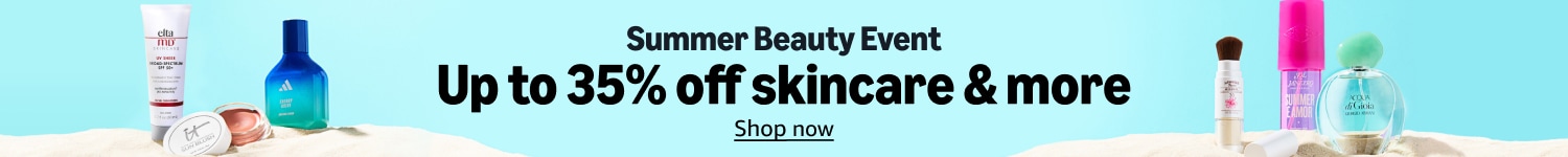 Save up to 35% off skincare and more